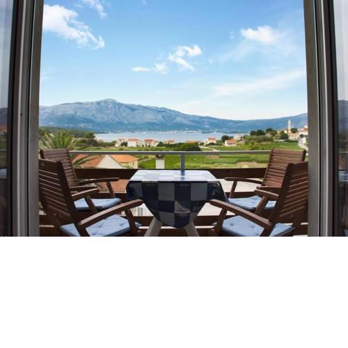 Apartment in Lumbarda with Seaview, Balcony, WIFI, Washing machine (4432-3)