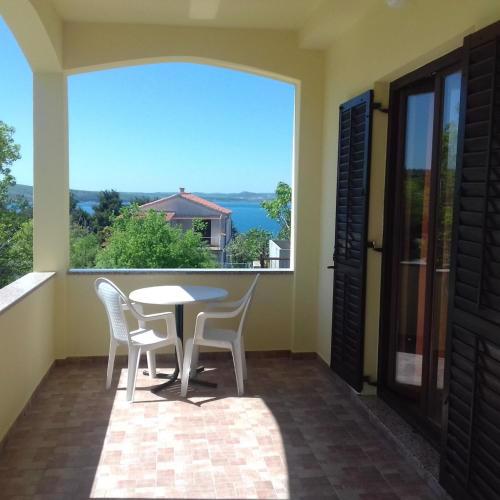 Apartment in Novigrad Zadar with sea view, terrace, air conditioning, W-LAN 4985-1