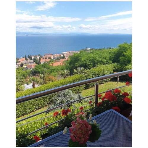 Apartment in Opatija with seaview Sylva