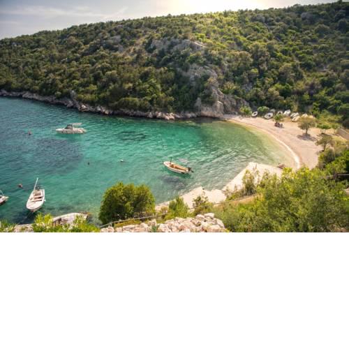 Apartment in Vinišce with Balcony, Air condition, WIFI, Washing machine (4753-3)