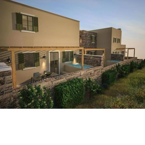 Apartment in Zia with terrace