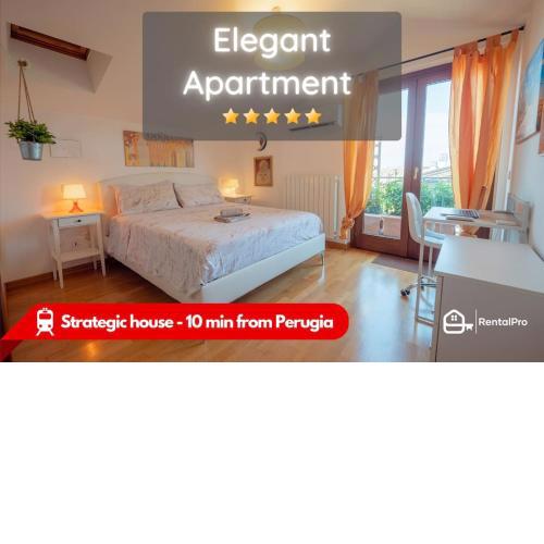 [Apartment near Perugia] - Free Parking & A/C