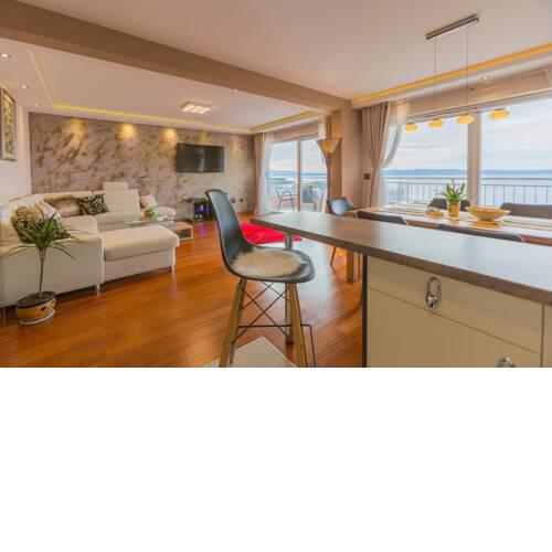 Apartment Paradise in Makarska, sea view