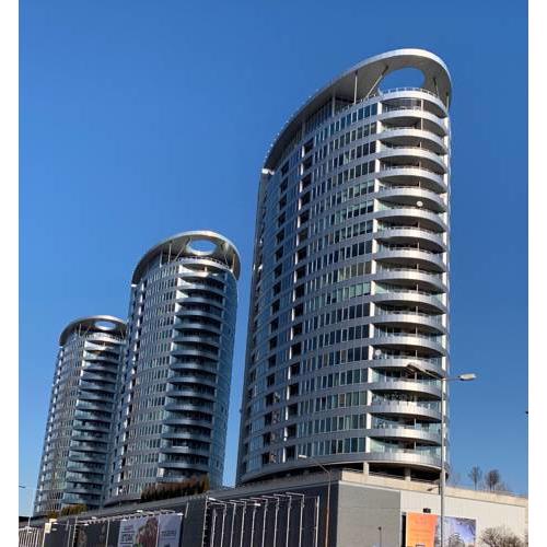 Apartment Tower-free garage parking
