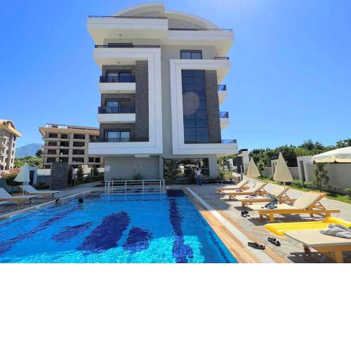 Apartment with Pool-View in Alanya