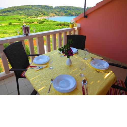 Apartments by the sea Lumbarda, Korcula - 4353
