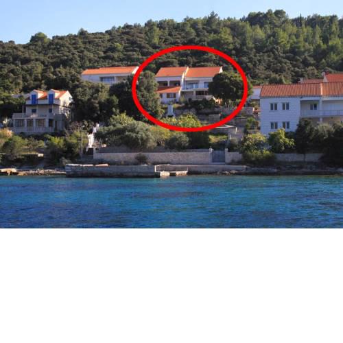 Apartments by the sea Tri Zala, Korcula - 9317
