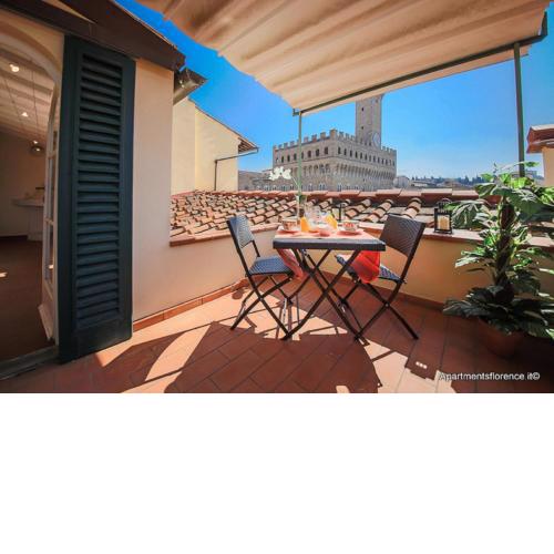 Apartments Florence Piazza Signoria Terrace