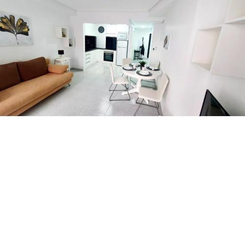 Apartments on the beach in Torrevieja