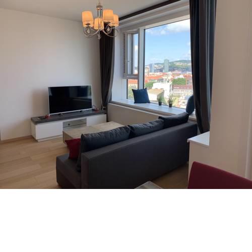 Apartments09 in new building with free parking Panorama city - amazing view close to Old town
