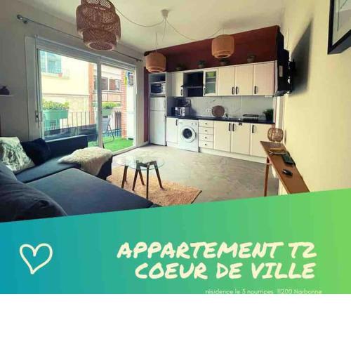 Appartement avec terrasse en cœur de ville