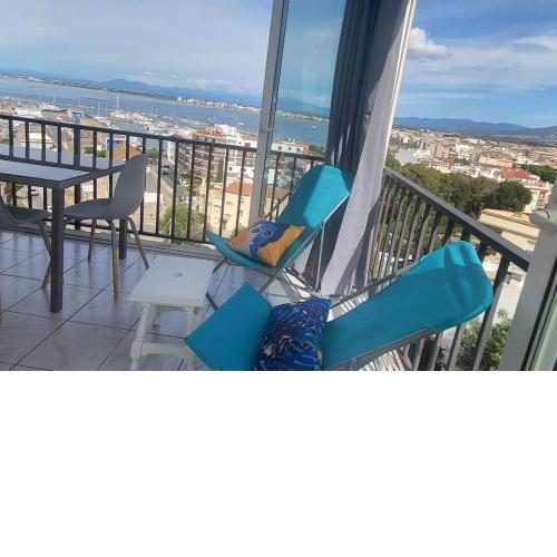 Appartement T3 avec belle vue mer et parking