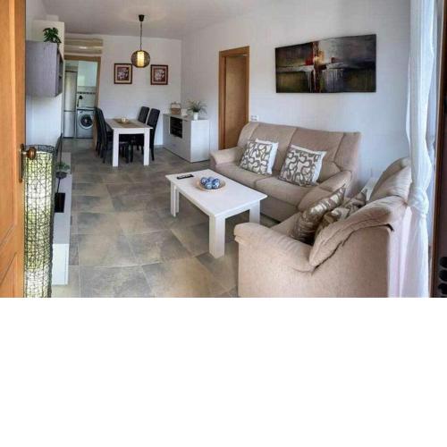 Apto con jardín privado Flor de Plata Vera Playa