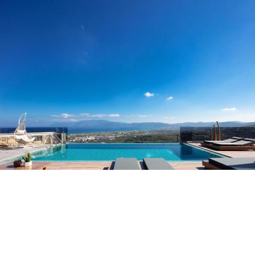 Argyrie Villas, luxury, amazing sea view, heated pool