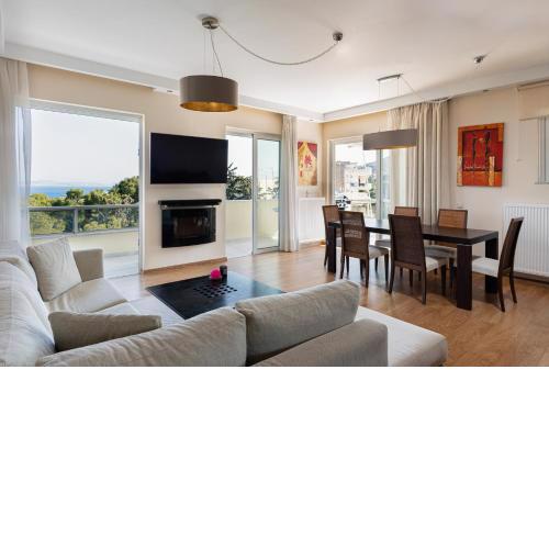 Athenian Riviera Sea View Penthouse