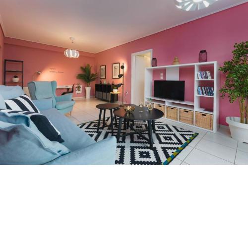 Athens Apartment right on Metro Square-3rd Floor