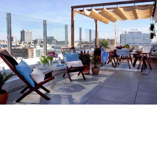 Ático con espectacular terraza en Bernabéu