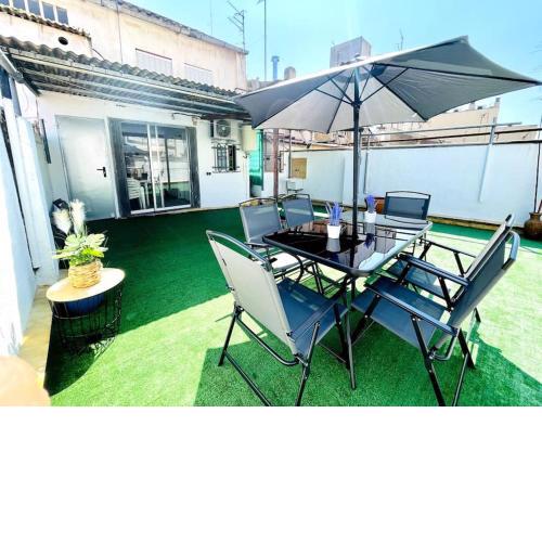 Ático con terraza en el centro de Tarragona