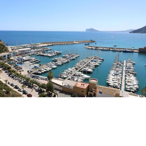 Atico Duplex Penthouse Rosa Marina Club Nautico Calpe Peñon & Sea View