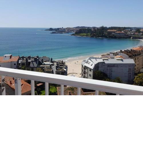 Ático en sanxenxo con vistas al mar