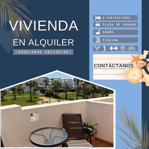 Ático recién renovado en resort condado de Alhama