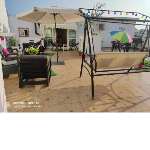 Ático Sofía, con terraza y barbacoa