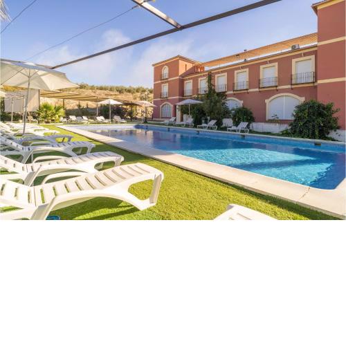 Awesome apartment in Baena with Outdoor swimming pool, WiFi and 1 Bedrooms