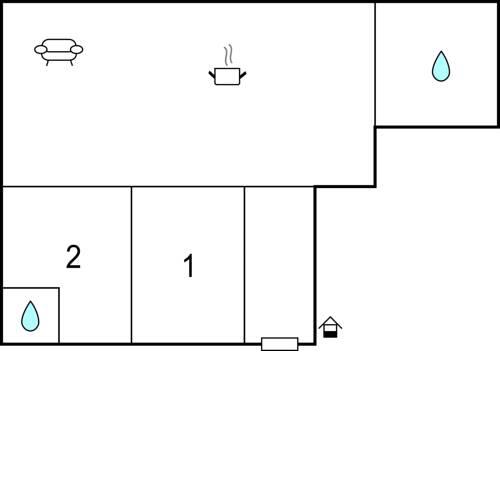 Awesome apartment in Dalaas w/ WiFi and 2 Bedrooms
