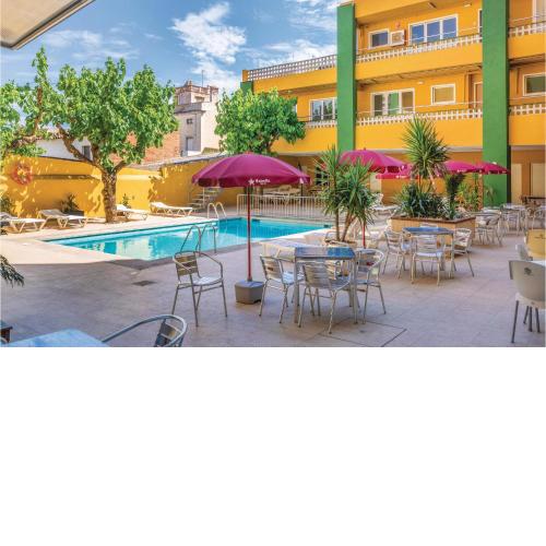 Awesome apartment in Malgrat de Mar with 1 Bedrooms and Outdoor swimming pool
