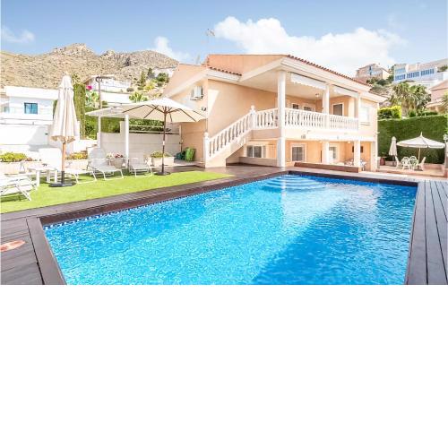 Awesome Home In Mazarrn With 4 Bedrooms, Wifi And Swimming Pool
