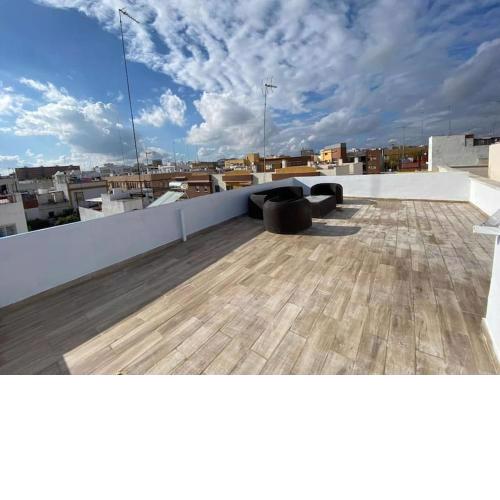 bajo en casa unifamiliar terraza