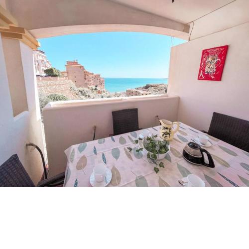 Balcón de Benalmádena Vista al mar piscina y cochera