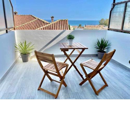 BALNEARIO Estudio con terraza Playa a 400m