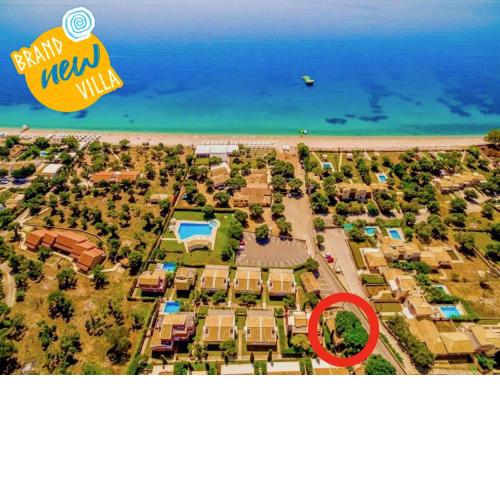 Barbati Verde Beach House with pool