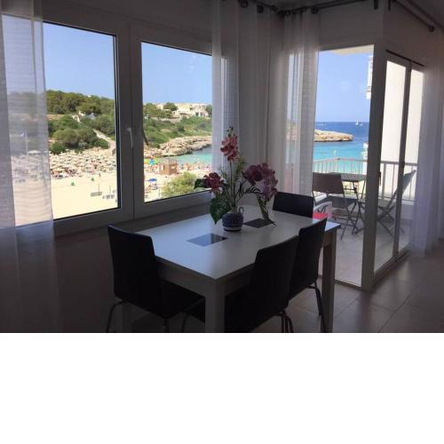 BEACH FRONT APARTMENT in CALA MARSAL with the SEA VIEW !