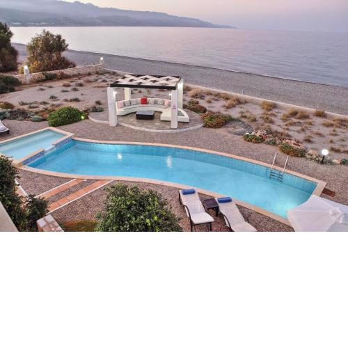 Beachfront villa Aqua Marine with private pool,ping-pong & BBQ