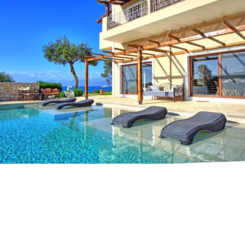 Beachfront Villa Seawave - brand new and seafront! by MediterraneanVillas