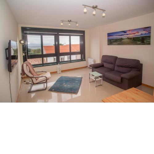 Beatiful holiday flat in Finisterre with sea views and next to the "Camino de Santiago"