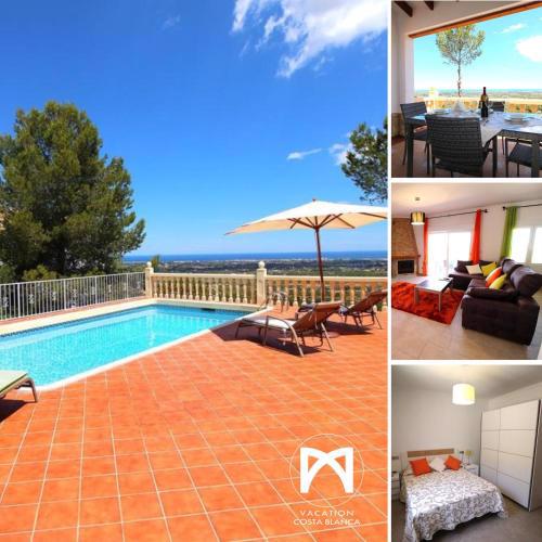 Beautiful 3 BDR Villa with fantastic sea views
