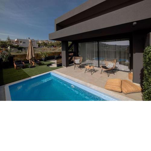 Beautiful 4-Bed Villa Ria in Vathianos Kampos