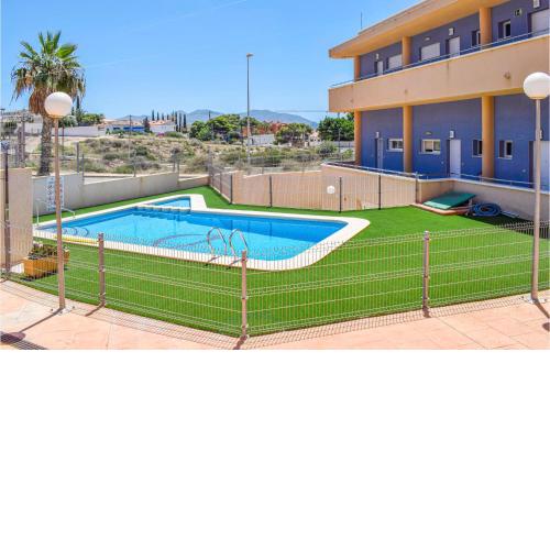 Beautiful Apartment In Isla Plana With Wifi, Outdoor Swimming Pool And Swimming Pool