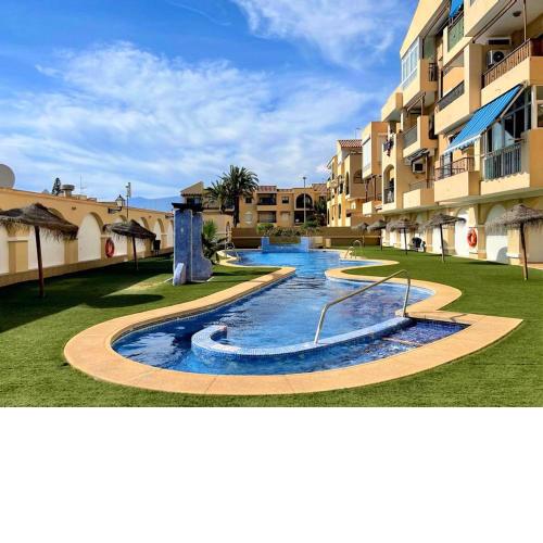 Beautiful apartment in Roquetas de Mar with shared pool