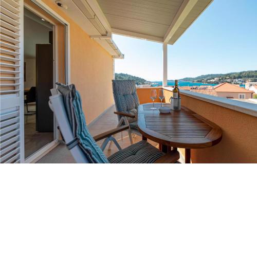 Beautiful apartment in Vela Luka with WiFi and 1 Bedrooms