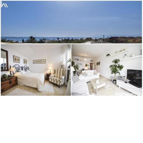 Beautiful beachside duplex apartment with amazing sea views