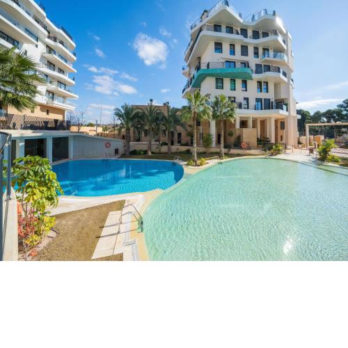 Beautiful holiday home in Villajoyosa with shared sauna