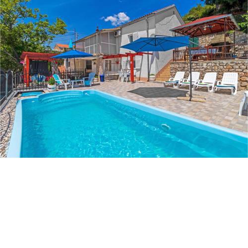 Beautiful home in Bribir with Outdoor swimming pool, WiFi and 3 Bedrooms