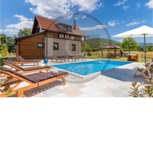 Beautiful home in Gospic with Outdoor swimming pool, WiFi and 2 Bedrooms