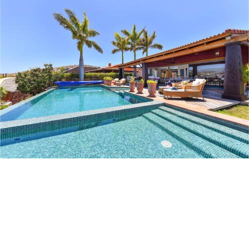 Beautiful Home In San Bartolome De Tiraj With Outdoor Swimming Pool, Jacuzzi And 3 Bedrooms