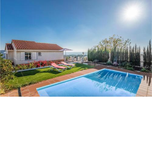 Beautiful home in Sant Cebri de Vallalt with 5 Bedrooms and Outdoor swimming pool