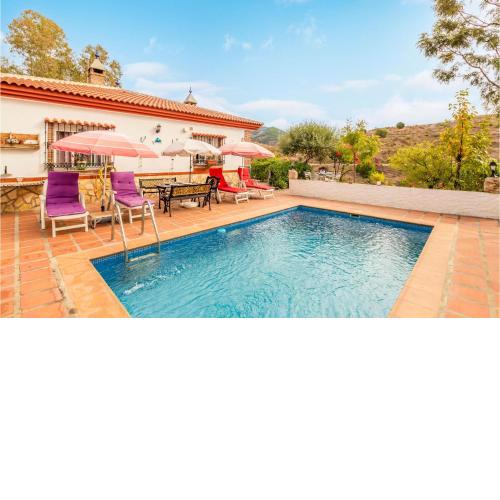 Beautiful Home In Sedella With Wifi, 3 Bedrooms And Swimming Pool